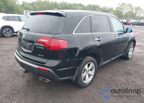 2012 Acura Mdx Technology Package из США, поврежденный, VIN 2HNYD2H31CH513298